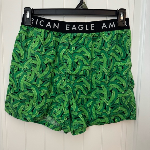 American Eagle Outfitters Other - American Eagle Green pickle Patterned Boxers medium